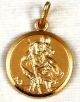 9ct Gold St. Christopher Medal