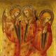 Christmas Cards: ANGELS WITH SAINTS OLIVUCCIO