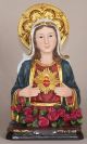 Immaculate Heart of Mary Bust Statue - 10