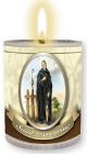 St. Peregrine Votive Candle