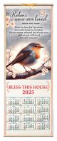Robins Wood Scroll Calendar 2026