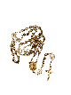 Rosary: Stainless Steel Gold Plated 6mm