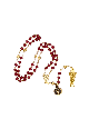 Rosary: Gold Plated, Crystal Beads 6mm