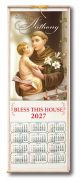 St. Anthony Wood Scroll Calendar 2027