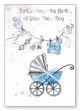 Card - Birth Baby Boy - CBC 22565