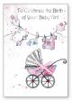 Card - Birth Baby Girl - CBC 22566