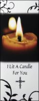 Card - I Lit A Candle For You - 533769