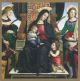 Madonna and Child Enthroned with Saints - Raphael - Pack of 5 Christmas Cards