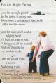 Prayer Card - For The Single Parent