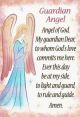 Prayer Card - Guardian Angel - A7-19