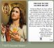 Prayer Card - Sacred Heart - CBC 71875