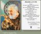 Prayer Card - St Padre Pio - CBC 71874