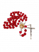 Glass Rosary (Red, 8mm)