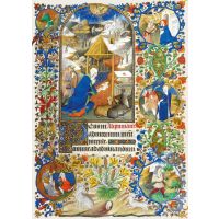 Christmas Cards: MANUSCRIPT NATIVITY