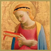 Christmas Cards: VIRGIN ANNUNCIATE