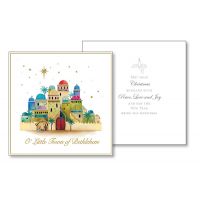 Christmas Cards: O' Little Town of Bethlehem