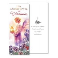 Christmas Card - I Lit A Candle For You
