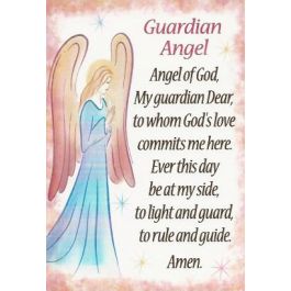 Prayer Card - Guardian Angel - A7-19