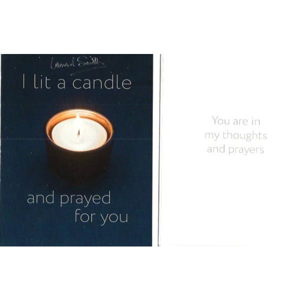 Petite Card - I Lit a Candle and Prayed for You 536764